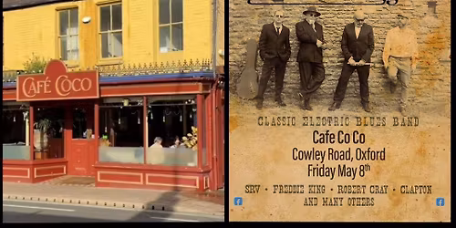 Ray Mac and The Taildraggers at Cafe Coco, Cowley Road