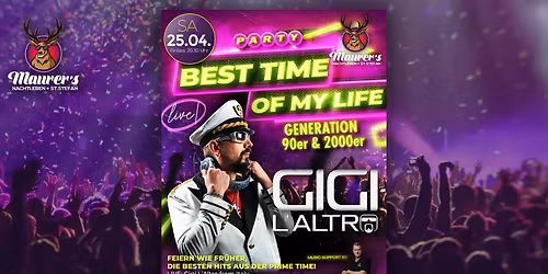 Best Time of my Life! Gigi L'Altro LIVE