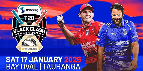 Hot Spring Spas T20 Tauranga Black Clash In association with Wolfbrook