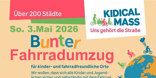 Kidical Mass Braunau\/Simbach am Inn - Bunter Fahrradumzug