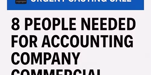 Paid Commercial Shoot in Allentown \u2013 Apply Today!