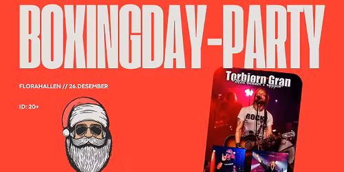 BOXINGDAY PARTY \/\/ FLORAHALLEN \/\/ H.O MANAGEMENT