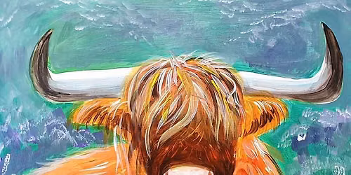 AUDLEM Paint Night - Heather and Coo