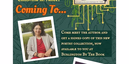 Weeds in the Wiring coming to Burlington by the Book - Book Signing Event