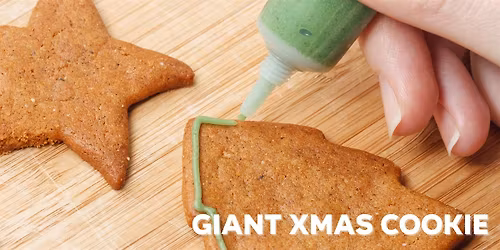 Giant XMAS Cookie Decorating