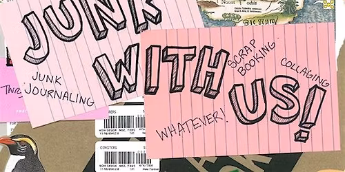 Junk With Us: Community Craft Night