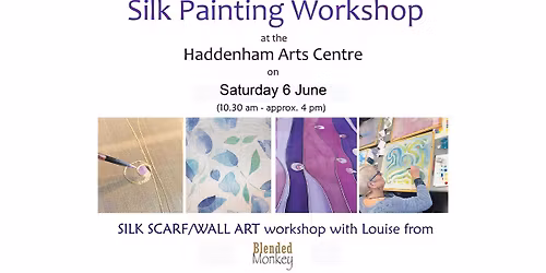 Silk Painting Workshop - Relaxing & Mindful