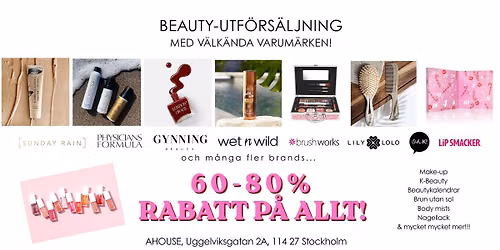 STOR BEAUTY-UTF\u00d6RS\u00c4LJNING!