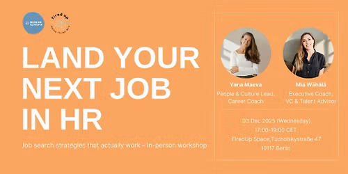Land your next HR job \u2013 Job search strategies that actually work