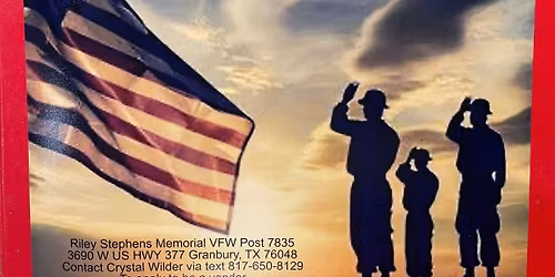 Defenders of the Red White and Blue Veterans Fundraising Event