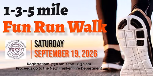 Please join us for the 24th annual NFFD Fun Run\/Walk