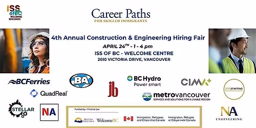 ISS of BC's 4th Annual Construction & Engineering Hiring Fair