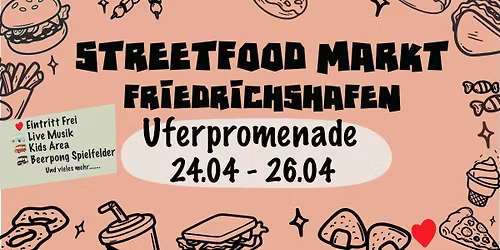 Streetfood Markt Friedrichshafen mit verkaufsoffenem Sonntag