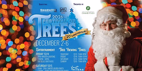 2026 Fort Myers Festival of Trees: 20th Anniversary Celebration \ud83c\udf84
