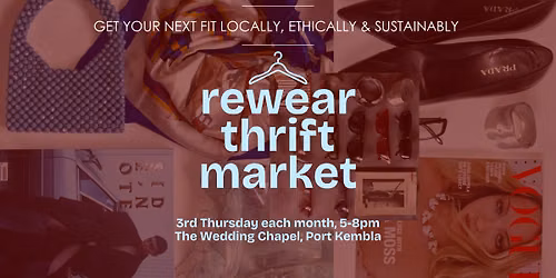 Rewear Thrift Market | curated, sustainable fashion in Port Kembla