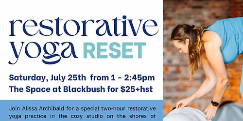 Restorative Yoga Reset