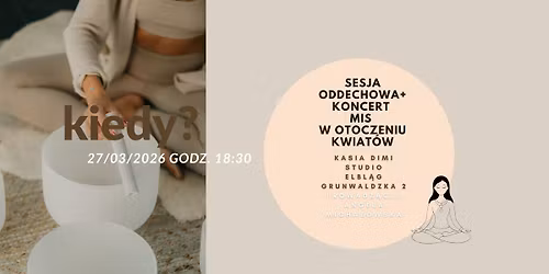 Koncert mis + oddech + joga nidra