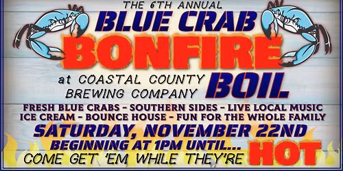 Blue Crab Boil in the CCB Beer Garden