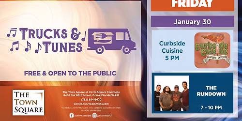 Trucks & Tunes with Curbside Cuisine & The Rundown