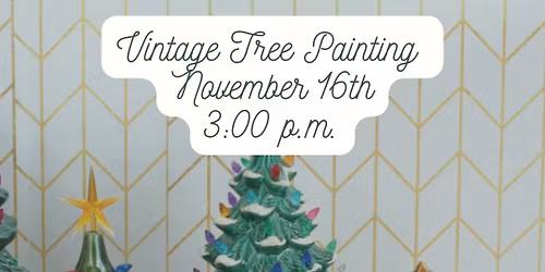 Vintage Tree Painting