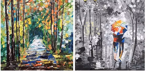 V\u00fdtvarn\u00fd workshop: R\u016eZN\u00c9 MOTIVY AKRYL 