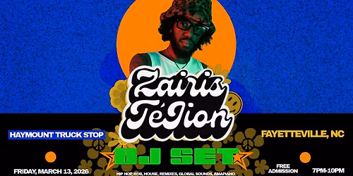 Zairis T\u00e9Jion Live Dj Set at Haymount Truckstop