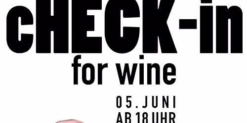 FRIDAYS CHECK-IN FOR WINE
