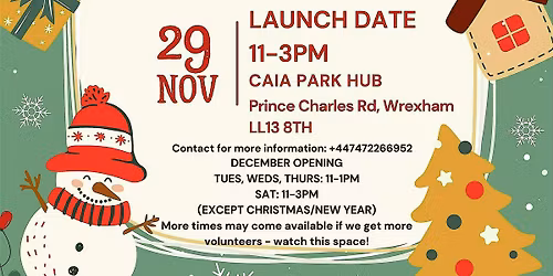 Resource Sharing Free Shop at the Caia Park Hub : Launch