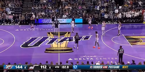 Oklahoma City Thunder vs. Utah Jazz