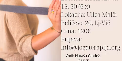 Sprosti in obnovi: vrat, ramena, hrbet