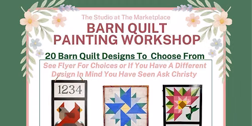 Custom Barn Quilt Workshop
