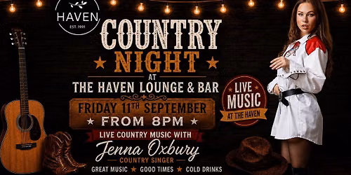 Country Night - Live music with Jenna Oxbury