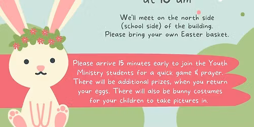 Our Lady of Lourdes Easter Egg Hunt