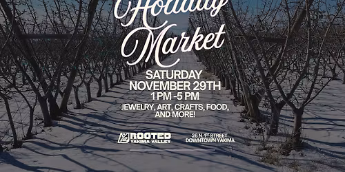 Downtown Holiday Market @ Rooted
