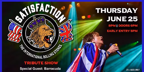Satisfaction: The International Rolling Stones Show at Jergels