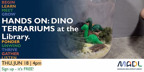 Hands On: Dino Terrariums