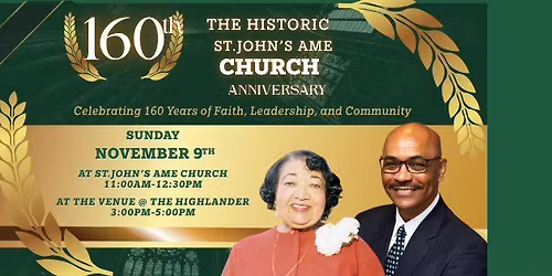 The Legacy Gala: Celebrating 160 Years of Faith & Leadership