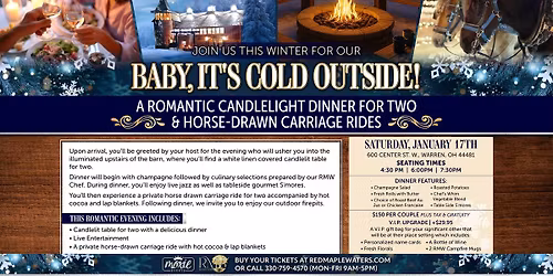 Baby, It's Cold Outside Dinner for Two