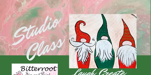 Studio Class- Christmas Gnomes