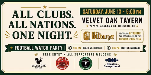 All Clubs. All Nations. One Night. A Football Supporters Gathering