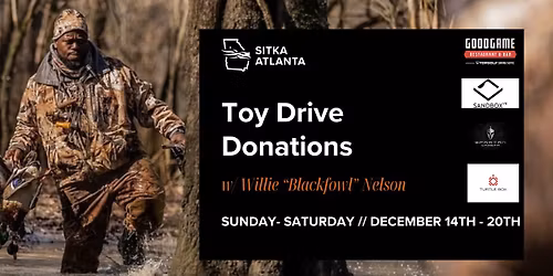 Toy Drive Donations w\/ Willie "Blackfowl" Nelson