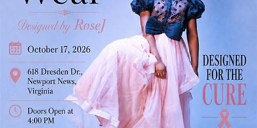 Breast cancer awareness, fashion show designing for the Cure