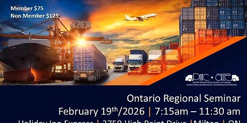 2026 Ontario Regional Seminar