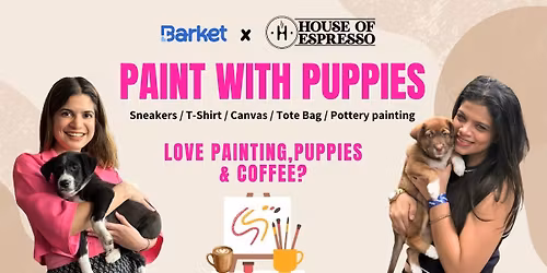Paint with puppies by Barket