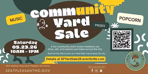 Seat Pleasant Community Yard Sale