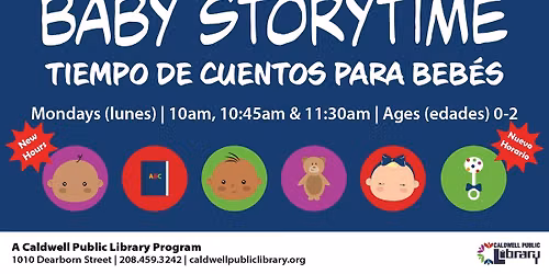 Baby Storytime 1, 2, & 3