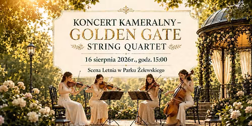 KONCERT KAMERALNY - GOLDEN GATE STRING QUARTET