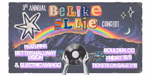 3rd Annual Be Like Ellie Foundation Concert