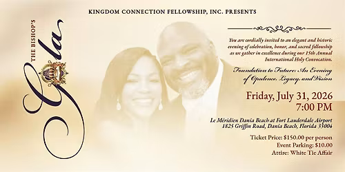 The KCF HC 2026 Bishop's Gala