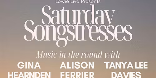 Saturday Songstresses
